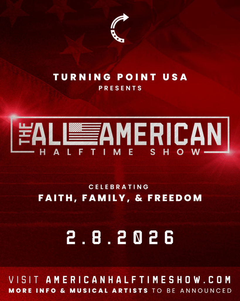 the all american halftime show promo banner