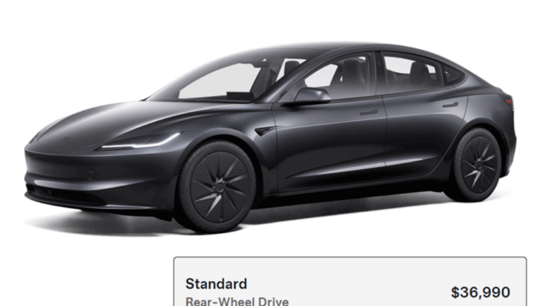 nuevo precio model 3 tesla