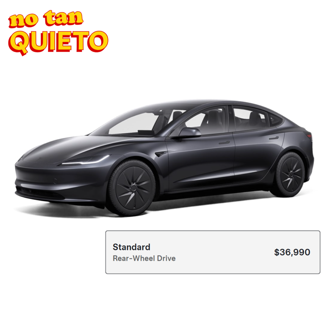 El nuevo Tesla de la gente (que aún tiene plata)